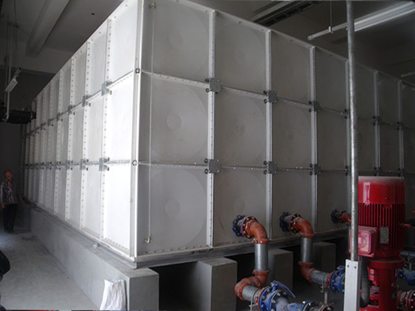 广州食品厂项目SMC玻璃钢水箱